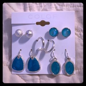 5 sets of earrings